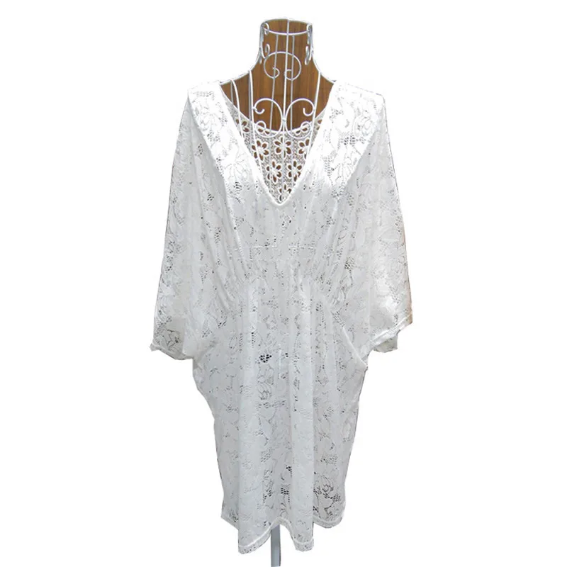 Кружева Топы Летучие Мыши Рукав Сексуальная Спальный Пляж Блузка Сексуальное