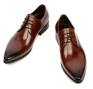 Men's leather shoes genuine leather men 
