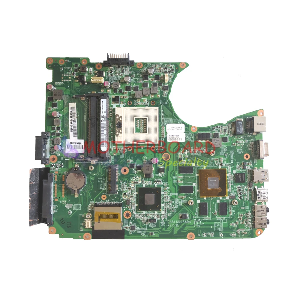 Vieruodis для ноутбука TOSHIBA SATELLITE L750 L755 материнская плата A000081570 DABLDDMB8D0 REVD HM65 W/ GT525M