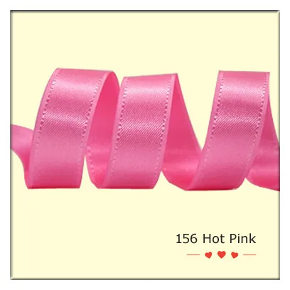 

1-1/2" inch 38mm taffeta edge double sided satin ribbons