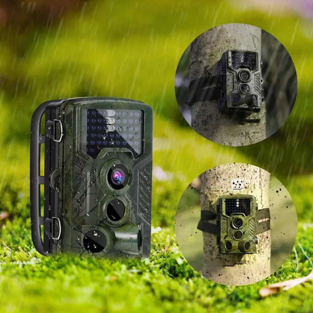 HD цифровая инфракрасная охотничья камера 16MP 0 6 S триггер Trail ночное видение Дикая