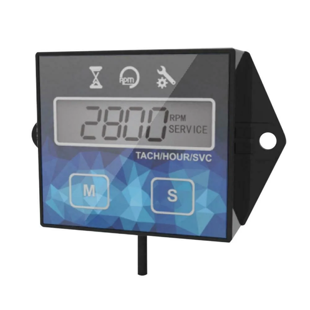 Сброс тахометра мотоцикла Запчасти Аксессуары IP65 0 1 H/1H шт. измеритель скорости |