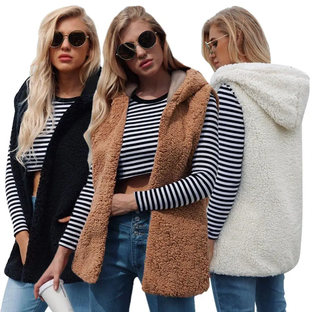 Новинка 2018 г. Высокие меховой жилет зима Для женщин роскошный Пушистый Тонкий