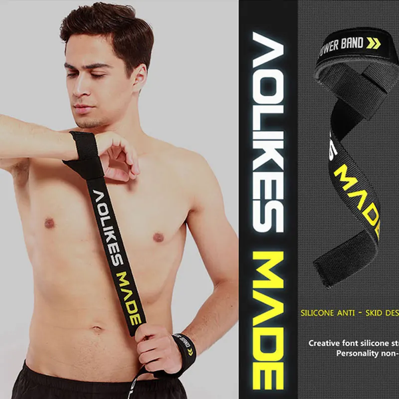 1 шт. мужские тренировочные Стропы для тренажерного зала наручные поддерживающие