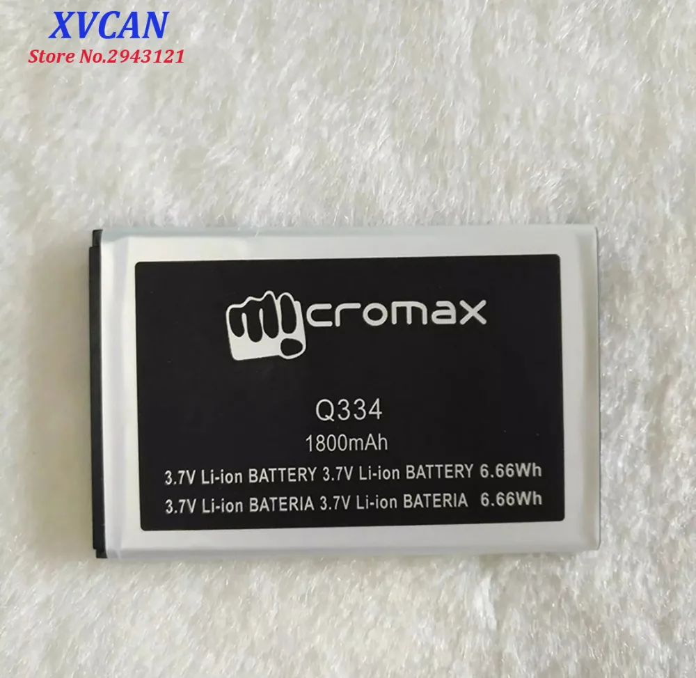 Высокое качество оригинальный для Micromax Q334 мобильный телефон литиевая батарея 3 7 V
