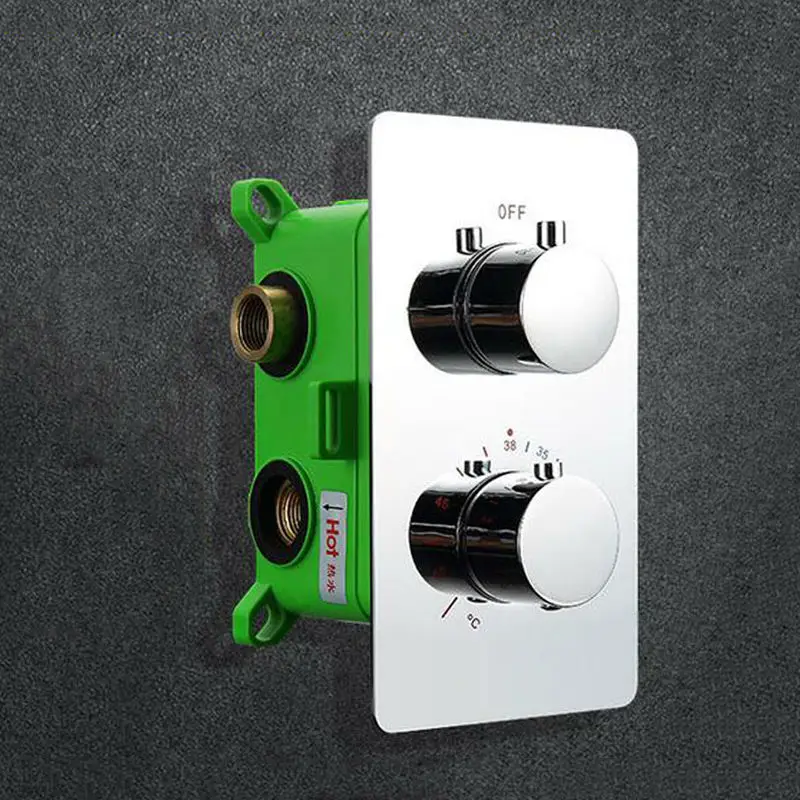 Термостатический смеситель для душа смесительный клапан 2 или 3 способа скрытая