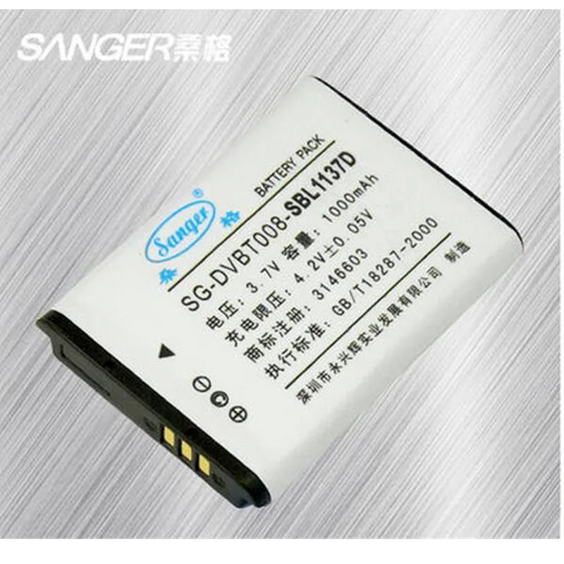 SLB-1137D SLB 1137D литиевые батареи для SAMSUNG L74 i100 i85 i80 NV24 NV30 NV40 NV106 NV11 NV100 Батарея цифровой