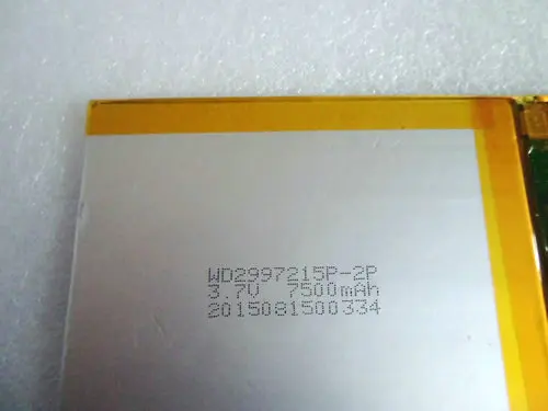 2997215 3 7 V 7500mAh литий полимерный ионный аккумулятор для cube tablet PC Talk10 U31GT WD2997215P 2P|li-ion