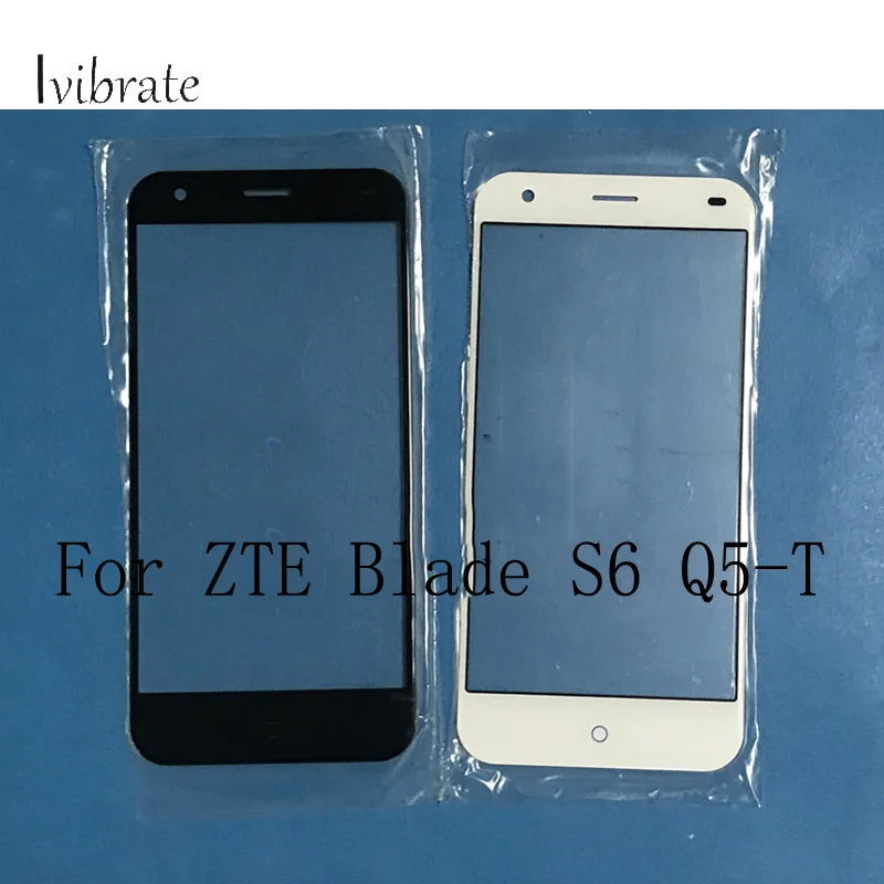 

A+Quality For ZTE Blade S6 Q5-T Touch Screen Blade S 6 Q5T Digitizer TouchScreen Glass panel Without Flex Cable Replacement