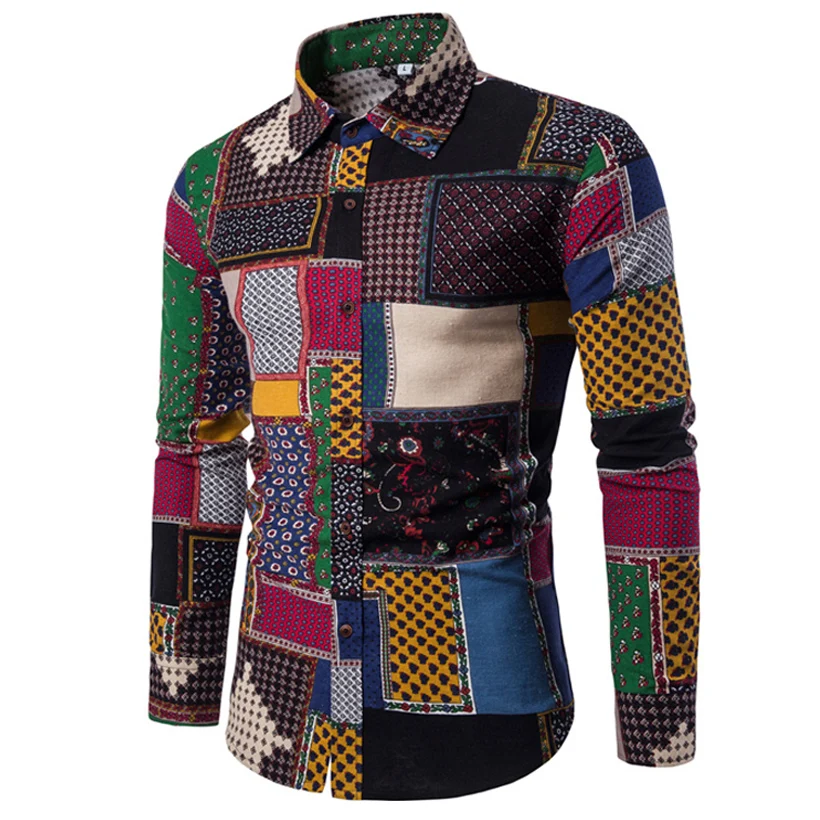 Горячее предложение! Распродажа! 2019 модные мужские рубашки с длинными рукавами