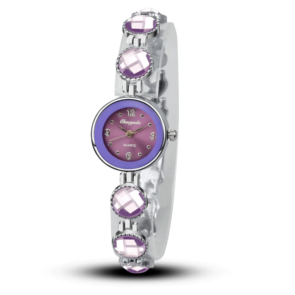 Часы-браслет женские кварцевые модные повседневные люксовые наручные с