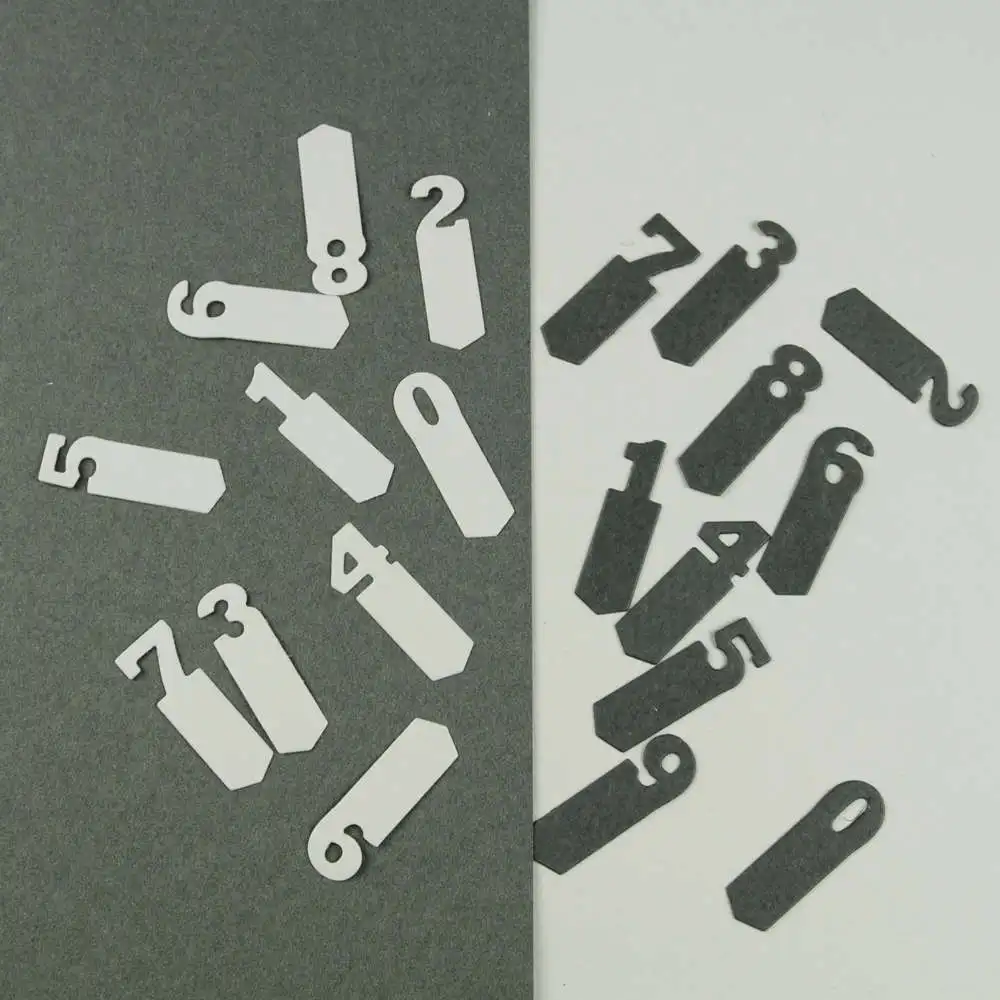 

Small Numbers Notation Metal Cutting Dies for DIY Scrapbooking Album Paper Cards Making Decorative Crafts Supplies 2019 New Dies
