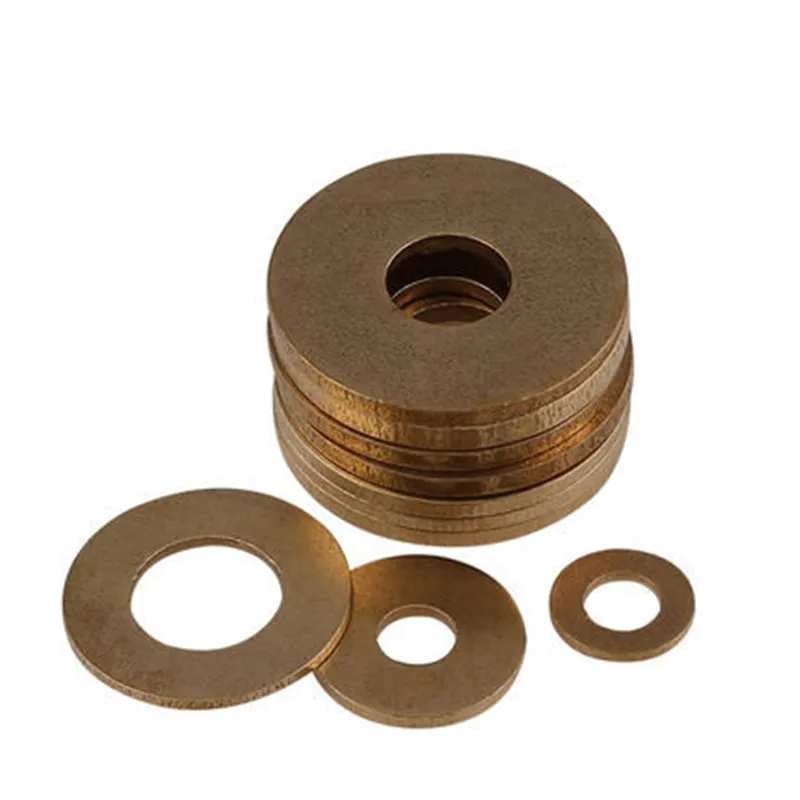 100 шт. DIN125 ISO7089 M2 M2.5 латунная плоская шайба HW049 M14 M16 M18 M20|brass flat washer|flat washerwasher |