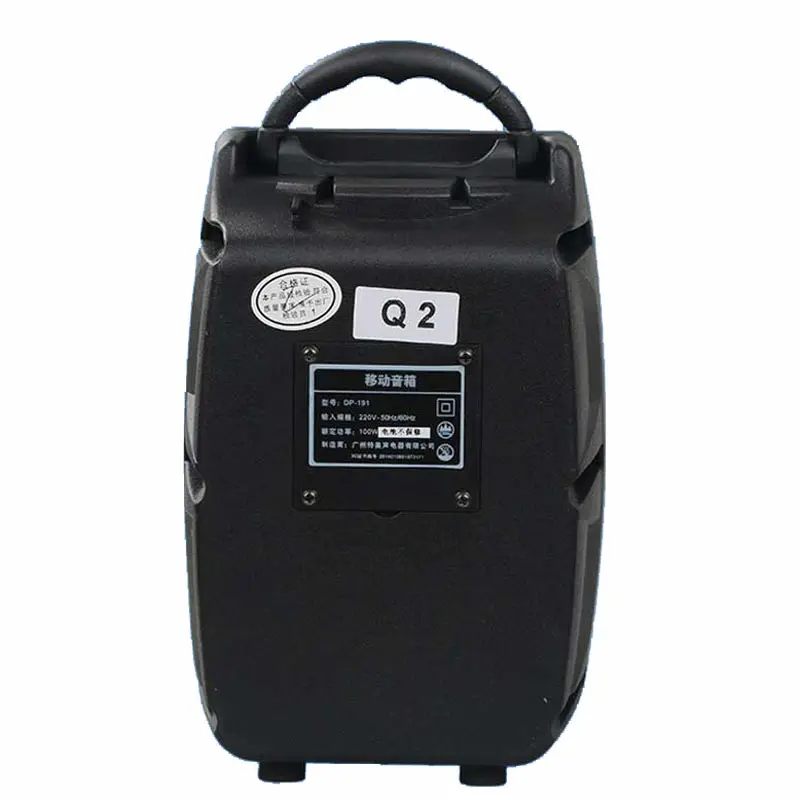Мощный Bluetooth динамик беспроводной микрофон усилитель портативный литиевая