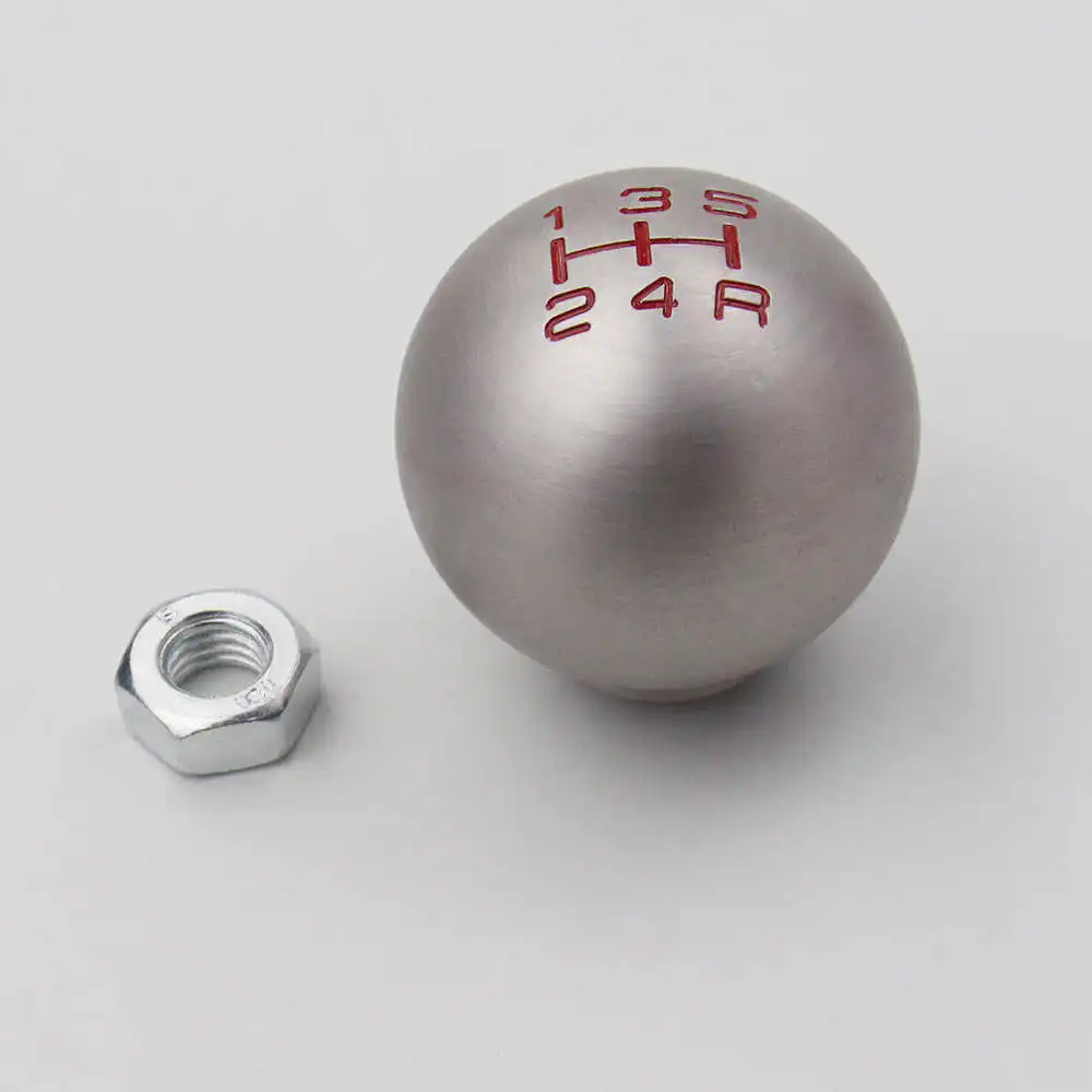 5/6 скорость тип-r M10 x 1,5 алюминиевая резьба FD2 гоночная ручка переключения передач для Honda Civic Fit - Название цвета: Five Speed