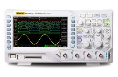 Rigol MSO1104Z осциллограф 100 мГц 4 аналоговых Каналы 16 цифровых профессиональные