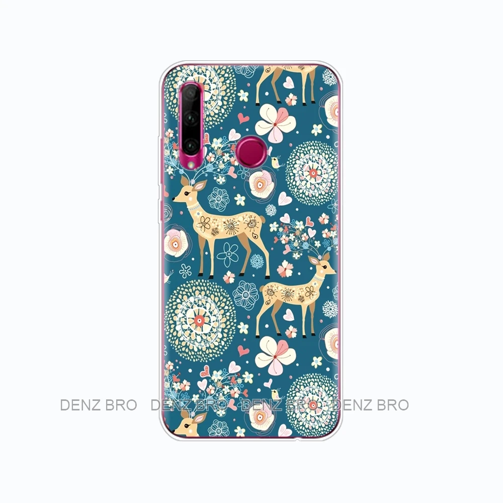 61673 Чехол для Honor 10i HRY-LX1T, силиконовый мягкий ТПУ чехол для телефона huawei Honor 10i Honor10i 10 i 6,21 дюймов - Цвет: 61673