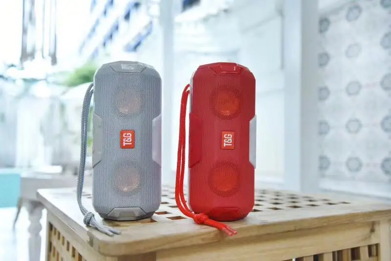 Беспроводная Bluetooth Колонка Портативная колонка 10 Вт наружный сабвуфер звуковая панель с микрофоном Поддержка FM радио TF USB музыкальный плеер центр