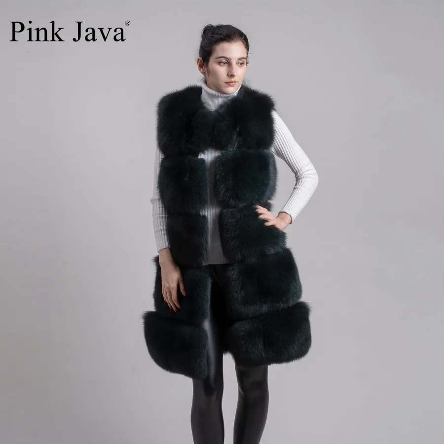 Новое поступление 2016 высокое качество розовый java QC8034 Длинный жилет из