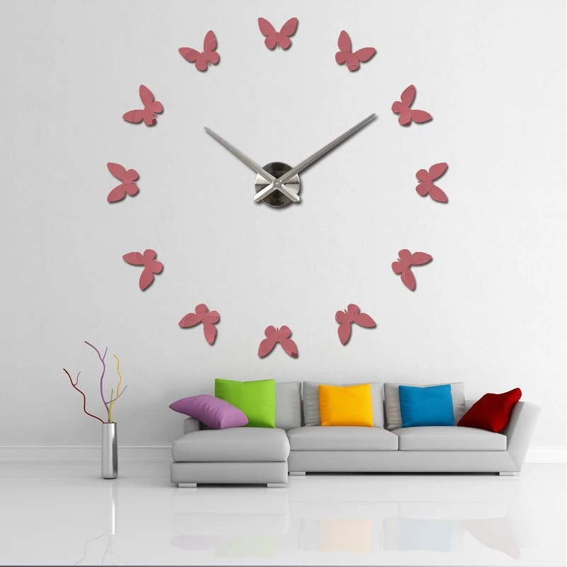 Новинка 2020 настенные часы сделай сам кварцевые европейские Большие Декоративные