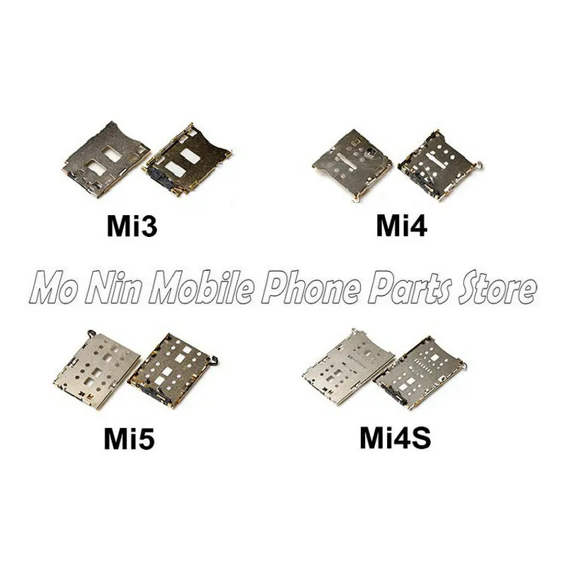 Новый разъем для считывания sim карт гнезда Xiaomi Mi3 Mi4 Mi4S Mi5 запасные части|Шлейфы