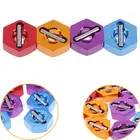 Новинка 4 шт.компл. алюминиевая Шестигранная гайка для колеса RC с штифтами ступицы 4P HSP 102042 110 обновленные детали для 4WD Car Himoto