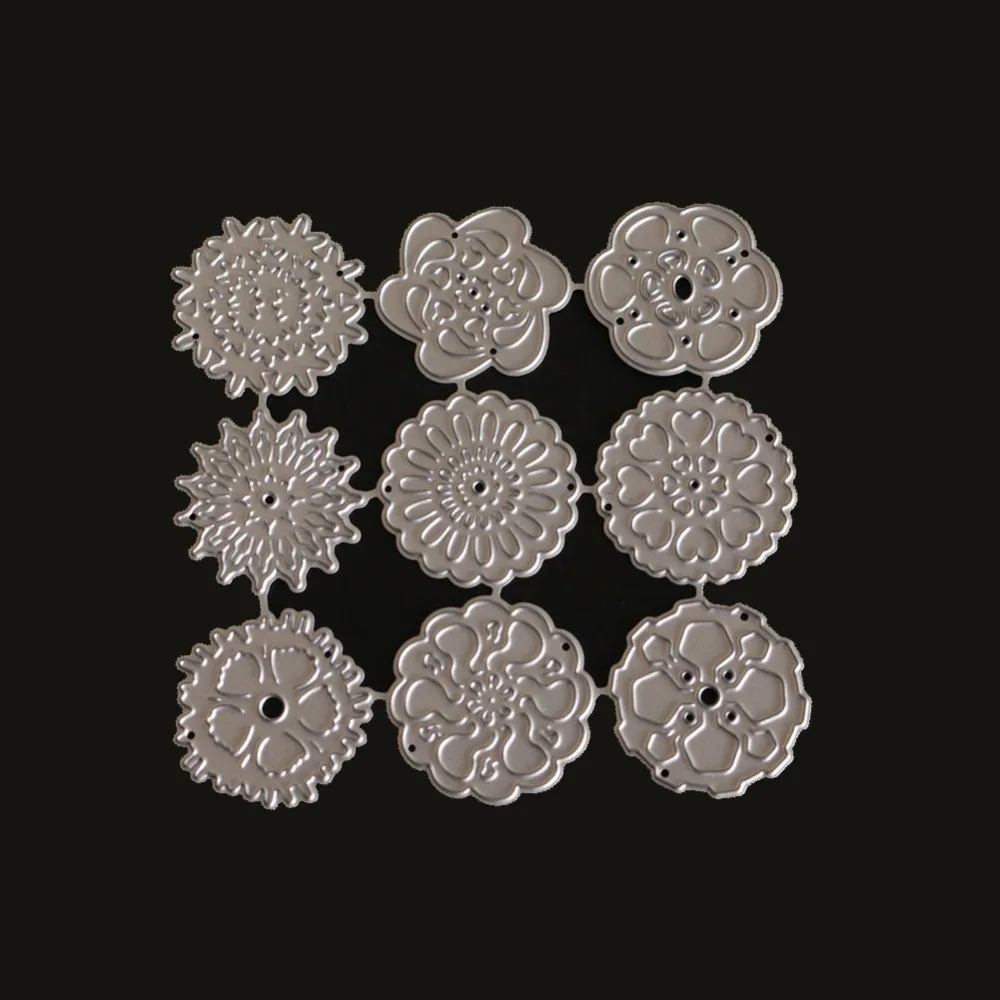 Наборы 3D цветов металлические Вырубные штампы для рукоделия скрапбукинг