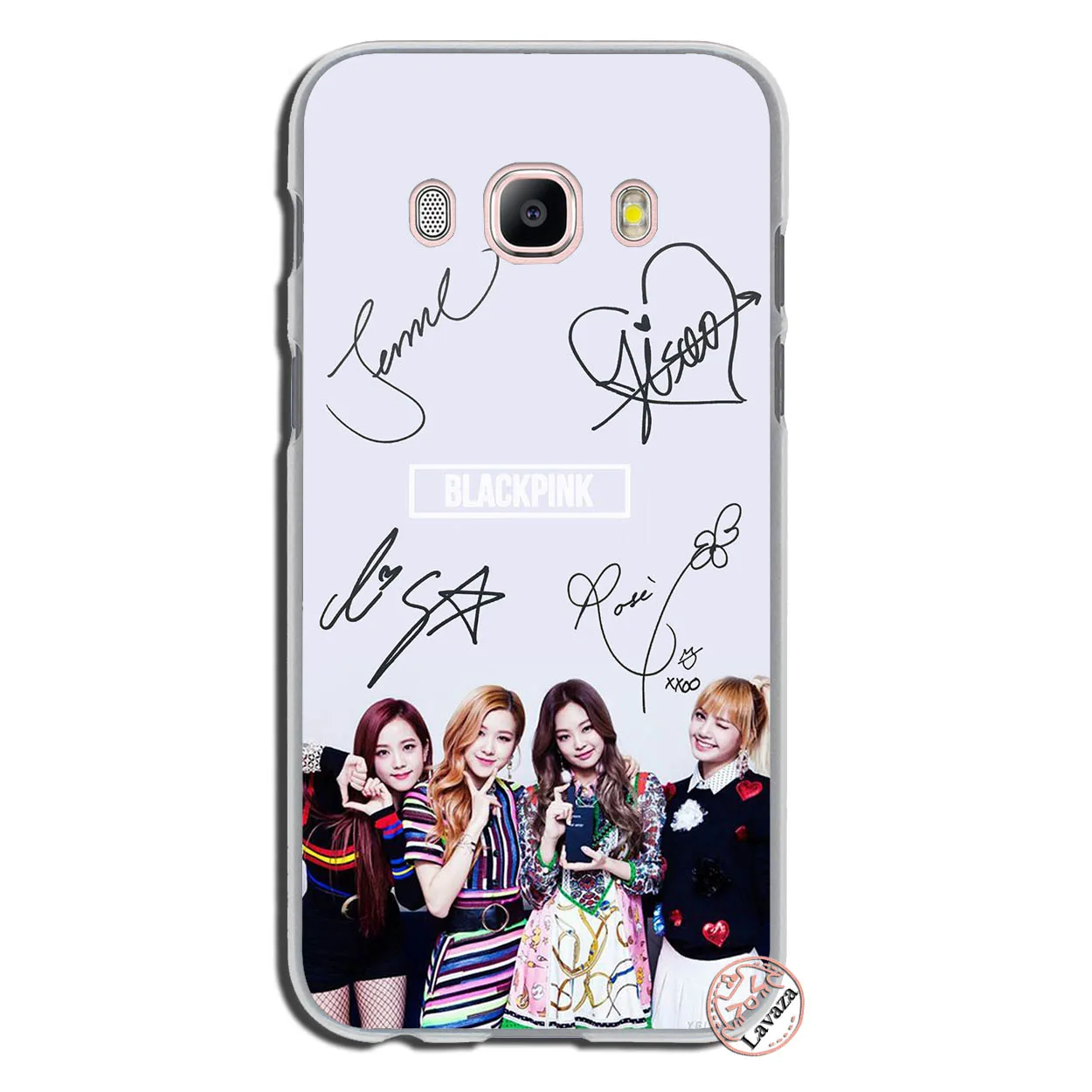 Lavaza черный розовый BLACKPINK k-pop kpop коллаж чехол для телефона для samsung Galaxy S10 E S10E S8 S9 Plus S6 S7 Edge чехол - Цвет: 12