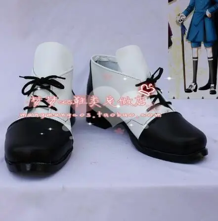 Аниме Black Butler Kuroshitsuji 2 Ciel Phantomhive Косплэй обувь индивидуальный заказ