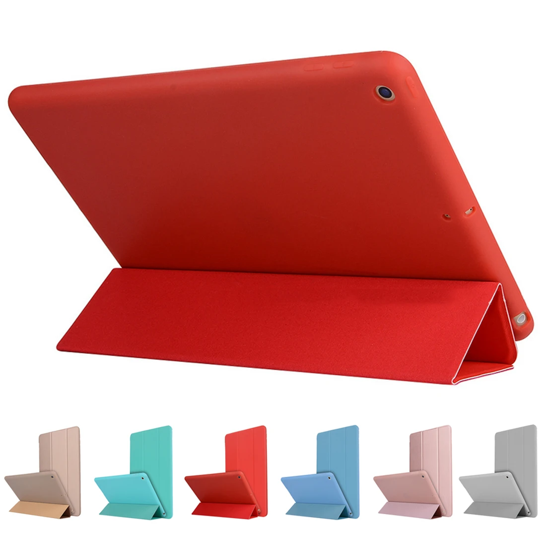 

Opaque Soft Material Sleep Wake Up Holder Protective Cover Case for iPad Mini 1 2 3 4 High Quality Multifunction Protective Case