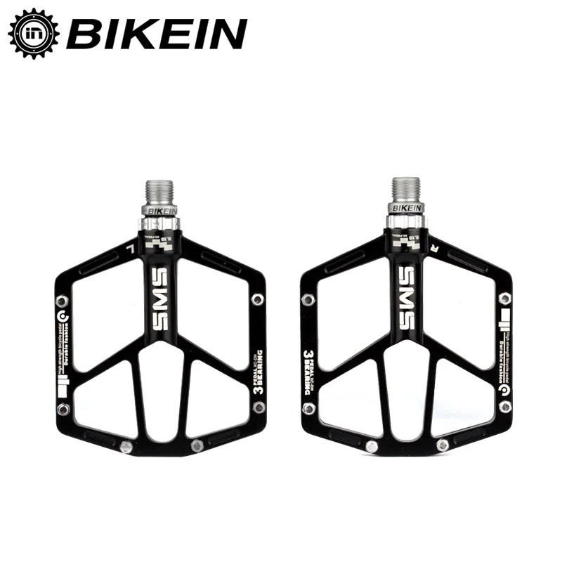 Bikein ЧПУ Алюминий педаль сверхлегкий Велоспорт MTB Велосипедный Спорт 9/16 дюйма на