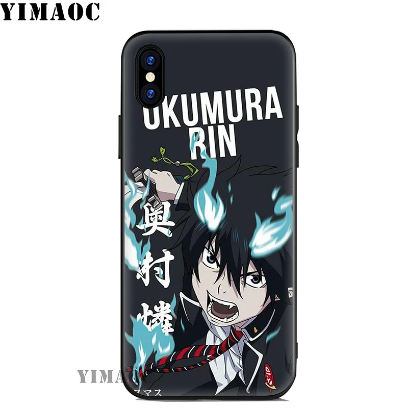 YIMAOC синий Exorcist аниме Мягкий силиконовый чехол для iPhone 11 Pro Xr Xs Max X или 10 8 7 6 6S Plus 5 5S SE
