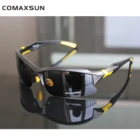 Профессиональные поляризованные очки COMAXSUN для велоспорта, уличные спортивные солнцезащитные очки UV 400, 2 вида