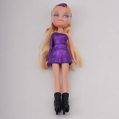 Небесно-голубой Горячая Распродажа, модная фигурка Bratz Bratzillaz, платье для куклы, uo, игрушка для игры в дом, несколько вариантов, лучший подарок для ребенка - Цвет: Небесно-голубой