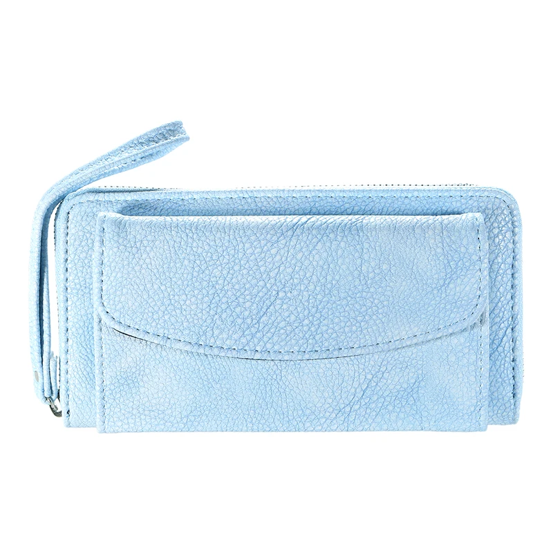 Большой женский кошелек из искусственной кожи для монет роскошный фирменный