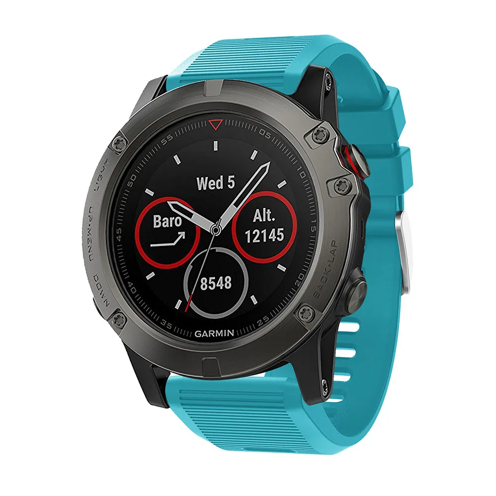 26 мм ремешок для часов Garmin Fenix 3 HR быстросъемный силиконовый простой в