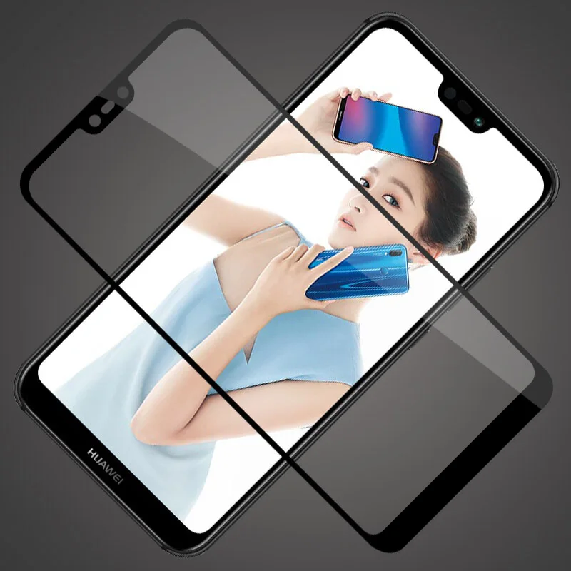 9H полное покрытие закаленное стекло для huawei P20 Lite Pro Plus P 20 защитное на P20lite P20pro P20plus