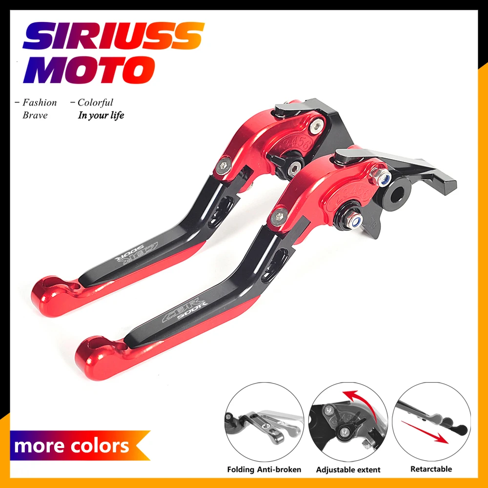 

Motorcycle Folding Extendable Brake Clutch Levers Case for Honda CBR500R CBR 500R CB500F CB500X 2013-2015