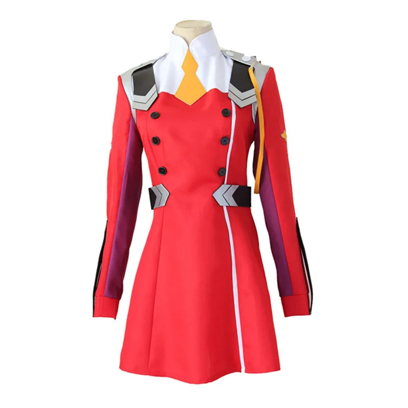 Костюм для косплея из японского аниме любимый в Фране костюм HIRO ICHIGO Zero Two MIKU KOKORO