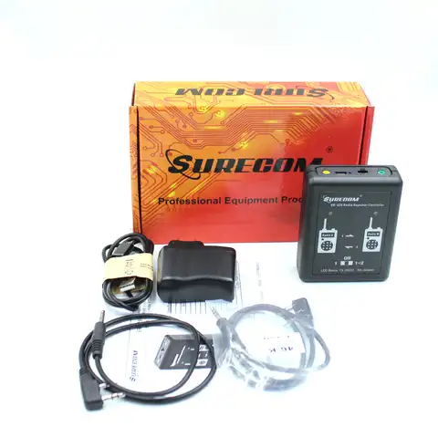 Дуплексный ретранслятор Surecom SR-629, контроллер поперечного диапазона SR629 для рации, двухсторонний Радиоконтроллер, релейная коробка