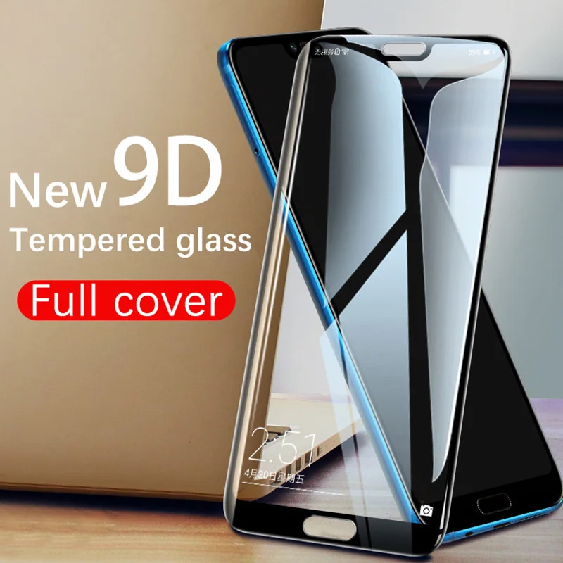 Закаленное стекло 9D с полным покрытием для Huawei Honor 8x8 9 10 lite Защитное 7a 7c 7s 7x