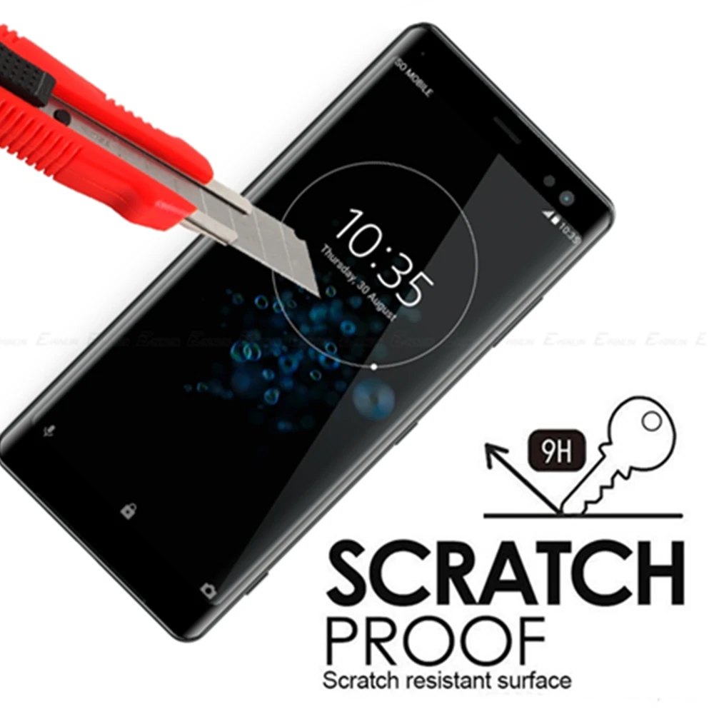3D на для sony Xperia Xa2 Plus ультра закаленное стекло Xz3 защитное стекло Xz2 Премиум протектор экрана X a2 z2 z3 Xa Xz 2 3 пленка