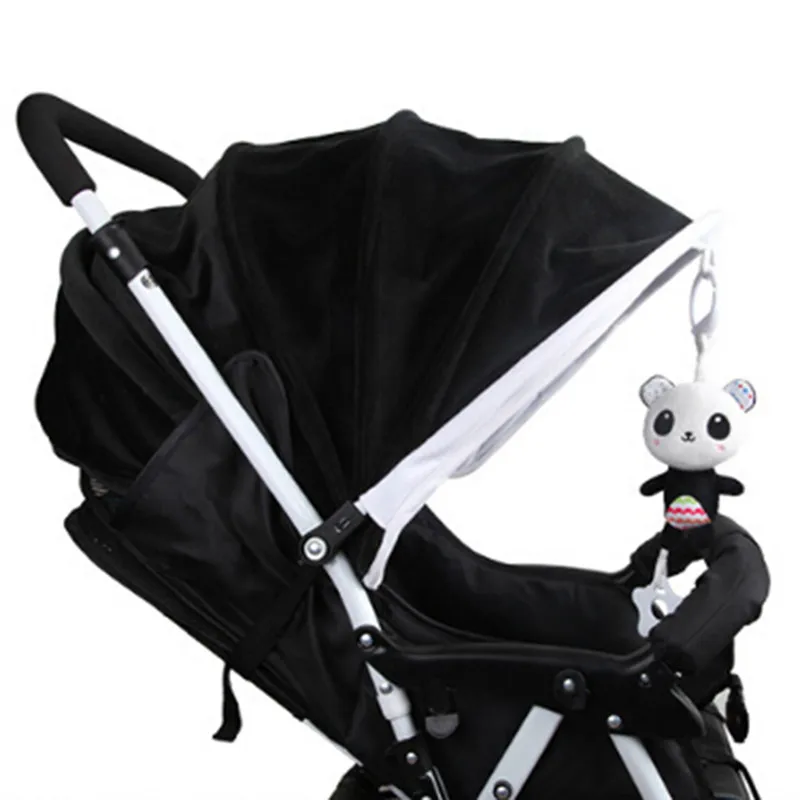 

Mobile Plush Rabbit Baby Animal Stroller Rattles Infant Crib Bear Handbell Toddler Musical Doll Bed Hanging Toys With Teether