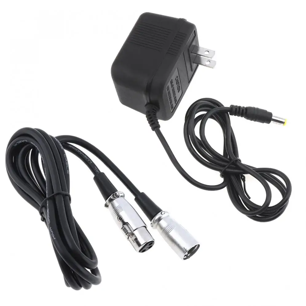 USB 48V 1-канальный Phantom Питание с один XLR аудио кабель для конденсаторный микрофон милый кролик вибратор секс-игрушка для женщин, Запись оборудование
