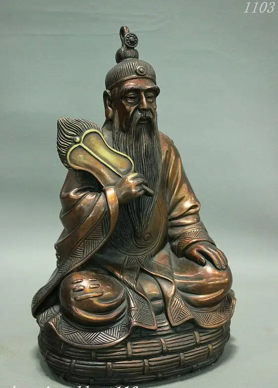 10 &quotнародный китайский чистый Бронзовый таосизм конфуцианский ученый Бог