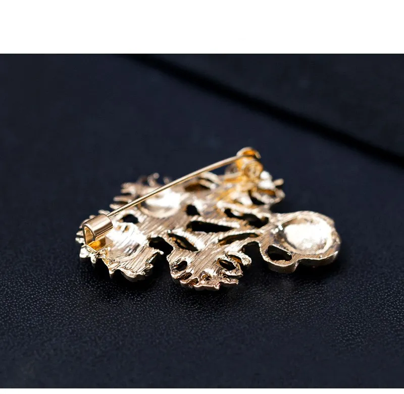 2018 Новая высококачественная Классическая абстрактная натюрморт брошь покрытая