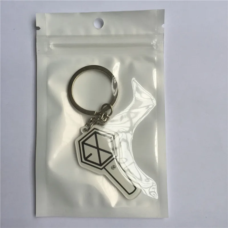 Youpop KPOP EXO альбом EXODUS брелок акриловый мультфильм брелок Pendant брелок Подвеска чехол 360 градусов XSD007