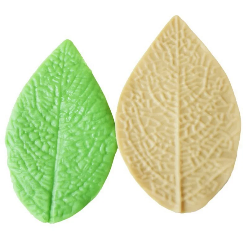 

5pcs/set Creative Leaves Shaped Cake Decoration Mold Fondant Silicone Cake Molds Leaf Moulds Silicone Form For Baking Tool