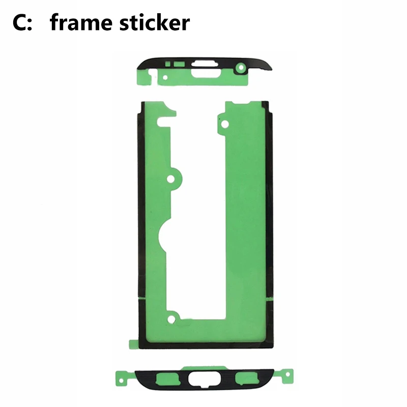 3 комплекта весь набор Водонепроницаемый задняя крышка Стикеры клей лента для