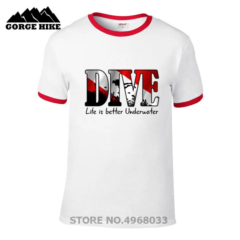 Модные крутые мужские футболки мужская забавная футболка восток подводное